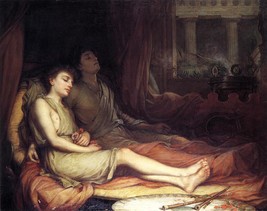 Giclee Oil Painting Sleep and his Half-brother Death by John William Waterhouse - £6.86 GBP+