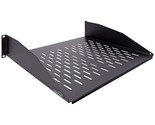 NavePoint 2U 19-Inch Universal Vented Rack Mount Cantilever Server Cabin... - £58.46 GBP