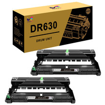 2 Pack Dr630 Drum Unit Compatible For Brother Hl-L2320D Hl-L2340Dw Hl-L2380Dw - £44.05 GBP