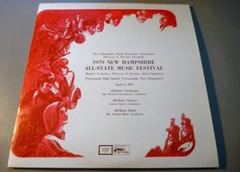 1979 New Hampshire All-State Music Festival 2 LP Set - £23.78 GBP