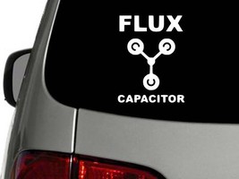 Back to the Future Flux Capacitor Vinyl Decal Car Sticker Wall CHOOSE SIZE COLOR - $2.76+