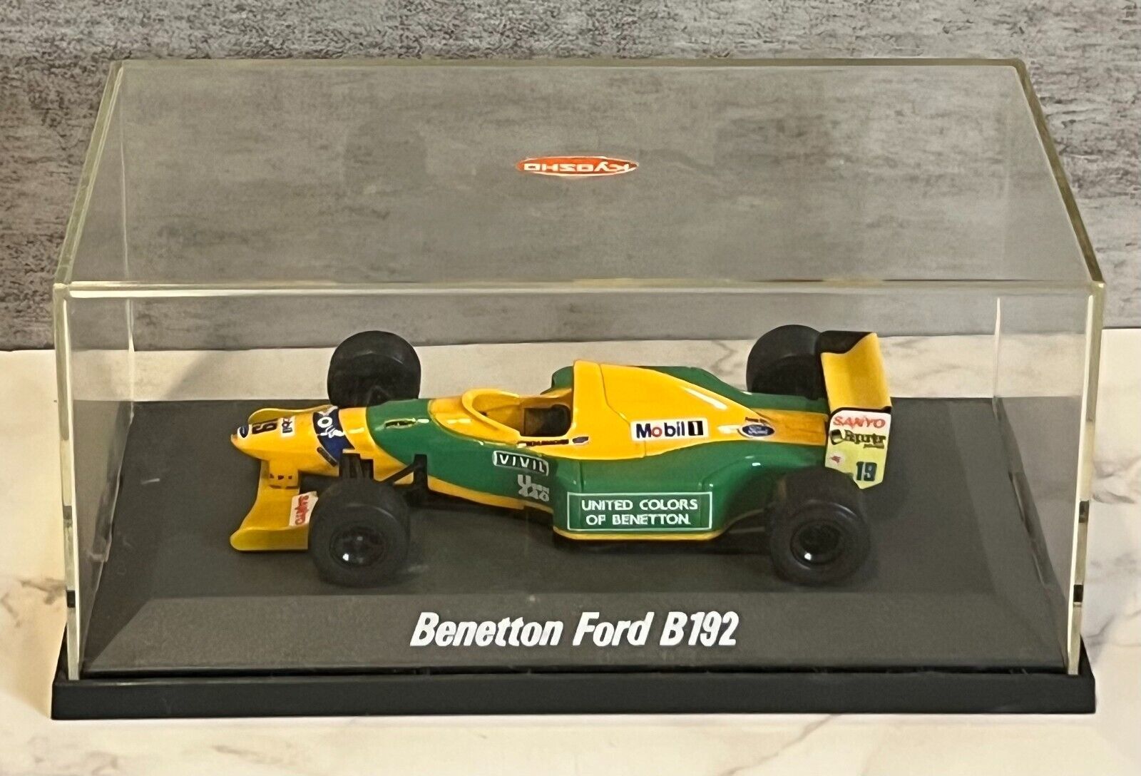 Kyosho Diecast Michael Schumacher Benetton Ford B192 Indycar 1/43 - $36.76
