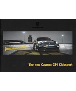 2016 Porsche CAYMAN GT4 CLUBSPORT sales brochure catalog US 16 racing CS - £23.54 GBP