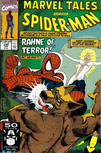 Marvel Tales #248 : Starring Spider-Man and the New Mutants in &quot;The Hunt... - $4.89