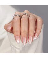BTArtbox Press On Nails Almond - Short Nude Natural Nails Press Ons, Glu... - $21.03 CAD