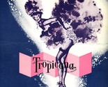 Tropicana Hotel &amp; Casino Theatre Restaurant Menu Las Vegas Nevada 1960&#39;s - £232.83 GBP