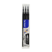 Pilot Frixion Rollerball Pen Refill 0.7mm Tip 3pk - Black - £27.30 GBP