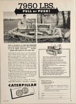 1954 Print Ad Caterpillar CAT D2 Diesel Crawler Tractors Pull or Push Peoria,IL - £13.19 GBP