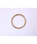 Honey Amber Art Glass Marbled Bangle Bracelet - $54.71 CAD