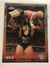 Big E 2015 Topps Chrome WWE Card #6 - $1.97