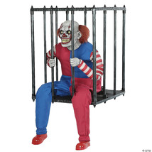 Animated caged clown walk around - $3,068.87 MXN