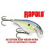 Rapala Scatter Rap Shad SCRS 7 cm Fishing lures / Different colors / BRA... - $8.78
