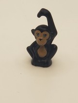 Lego Black Monkey Orangutan Friends Baby  Medium Azure Eyes Black C0495 - £1.38 GBP