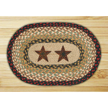 Capitol Importing Barn Stars - 10 in. x 15 in. Hand Printed Oval Swatch - $701.49 MXN