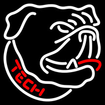 NCAA Louisiana Tech Bulldogs Logo Neon Sign - £558.74 GBP