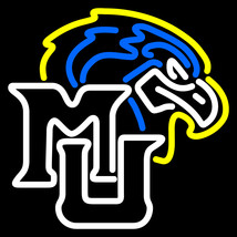 NCAA Marquette Golden Eagles Mascot Logo Neon Sign - £552.87 GBP