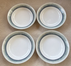 Set of 4 Vintage Retired 2001 David Carter Brown “By The Sea” Soup Cerea... - $25.99