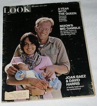 Joan Baez Look Magazine Vintage 1970 - £23.96 GBP