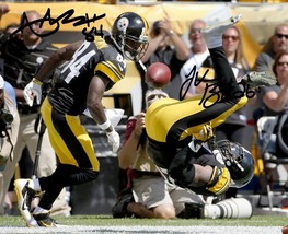 Antonio Brown Le&#39;veon Bell Signed Photo 8 X10 Rp Autographed Pittsburgh Steelers - £15.63 GBP