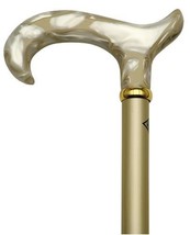 Ladies High Gloss Pearl Cane With Pearly Handle  -Affordable Gift! Item ... - £74.19 GBP