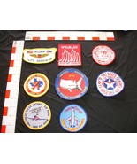 US Air Force related patch collection set of 8 patches - £13.92 GBP