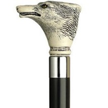 Unisex Fox Head Cane Black Shaft  -Affordable Gift! Item #HAR-9108208 - £59.01 GBP