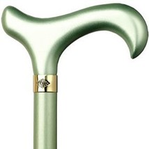 Ladies Derby Cane High Gloss Metallic Green Apples -Affordable Gift! Ite... - $75.99