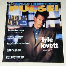 LYLE LOVETT PULSE MAGAZINE VINTAGE 1992 - $29.99