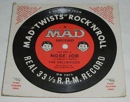 Mad Magazine She Got A Nose Job Cardboard Record The Dellwoods - £19.97 GBP