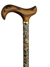 Unisex Scorched Derby Cane Fall Harvest Maple  -Affordable Gift! Item #D... - £40.95 GBP