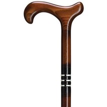 Unisex Derby Cane Cherry Maple -Affordable Gift! Item #DHAR-9782400 - £46.85 GBP