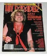 OZZY OSBOURNE KISS HIT PARADER MAGAZINE VINTAGE1984 - $570.01 MXN