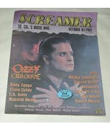 OZZY OSBOURNE SCREAMER MAGAZINE VINTAGE 1991 - £23.48 GBP