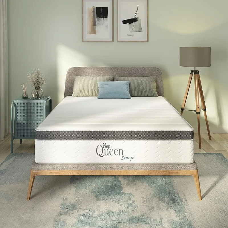 8 Inch Maxima Hybrid Mattress, Full Size, Cooling Gel Infused Memory Foam and - £147.22 GBP+