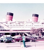 1982 Queen Mary WW2 Cruise Ship Hotel Vintage Photograph Nautical Califo... - $458.27 MXN