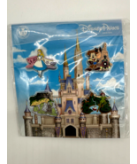 Disney Parks Attractions Alice Tea Cups Peter Pan Mickey Bagheera Four P... - £15.57 GBP