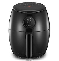 Elite Gourmet 2.1-qt. Hot Air Fryer with Adjustable Timer and Temperature Black - £59.51 GBP
