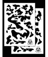 AcidTactical 2 Pack - 9x14 Single Design Camouflage Airbrush Spray Paint... - $182.64 MXN