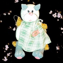 Russ Berrie &amp; Co #14024 Mini-kins Minikins Kitty Cat Figurine 3&quot; Shelf S... - $8.94 CAD