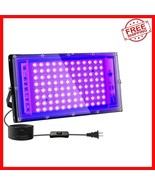 Adjustable 100W Black Light with Wide Coverage - Perfect for Stage Lighting - $46.81 CAD