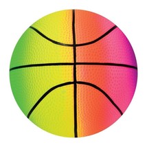 Hedstrom 54-5260BX Neon Multicolored PVC Basketball 8.5&#39;&#39; in (For 3 Years &amp; Up) - £11.44 GBP