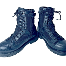 THOROGOOD Leather Work Boots Outdoor Tactical Mens 7.5 M Black 8 in Hi Insulated - £24.98 GBP