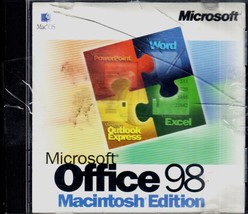 Microsoft Office 98 for Macintosh  - £3.96 GBP