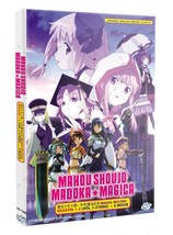 Mahou Shoujo Madoka Magika Season 1-3 + Movies DVD (Ep 1-37 end) (English Dub)  - $38.99