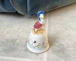Vintage Beatrix Potter Collectible Miniature Bell &quot;Jemima Puddle Duck&quot; -... - $18.69