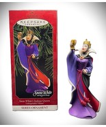 Hallmark Snow White&#39;s Jealous Queen Disney Porcelain Ornament - 1999 - $25.00