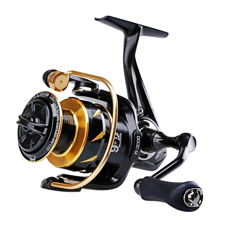 JITAI Meteor 2024 Spinning Reel Fishing Reel 9+1BB Aluminium Handle Max Drag 8KG - $44.71