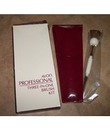 make up brush kit avon 3-in-one nib - $13.00