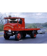 gw0785 - Lorry - The Mat on Tour Albion FB, Reg. EX 6042, c1985 - print 6x4 - $3.00