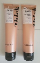 2 Pack Suave Thick Look Thickening Cream Lock In Moisture Lightweight Ea... - £15.45 GBP